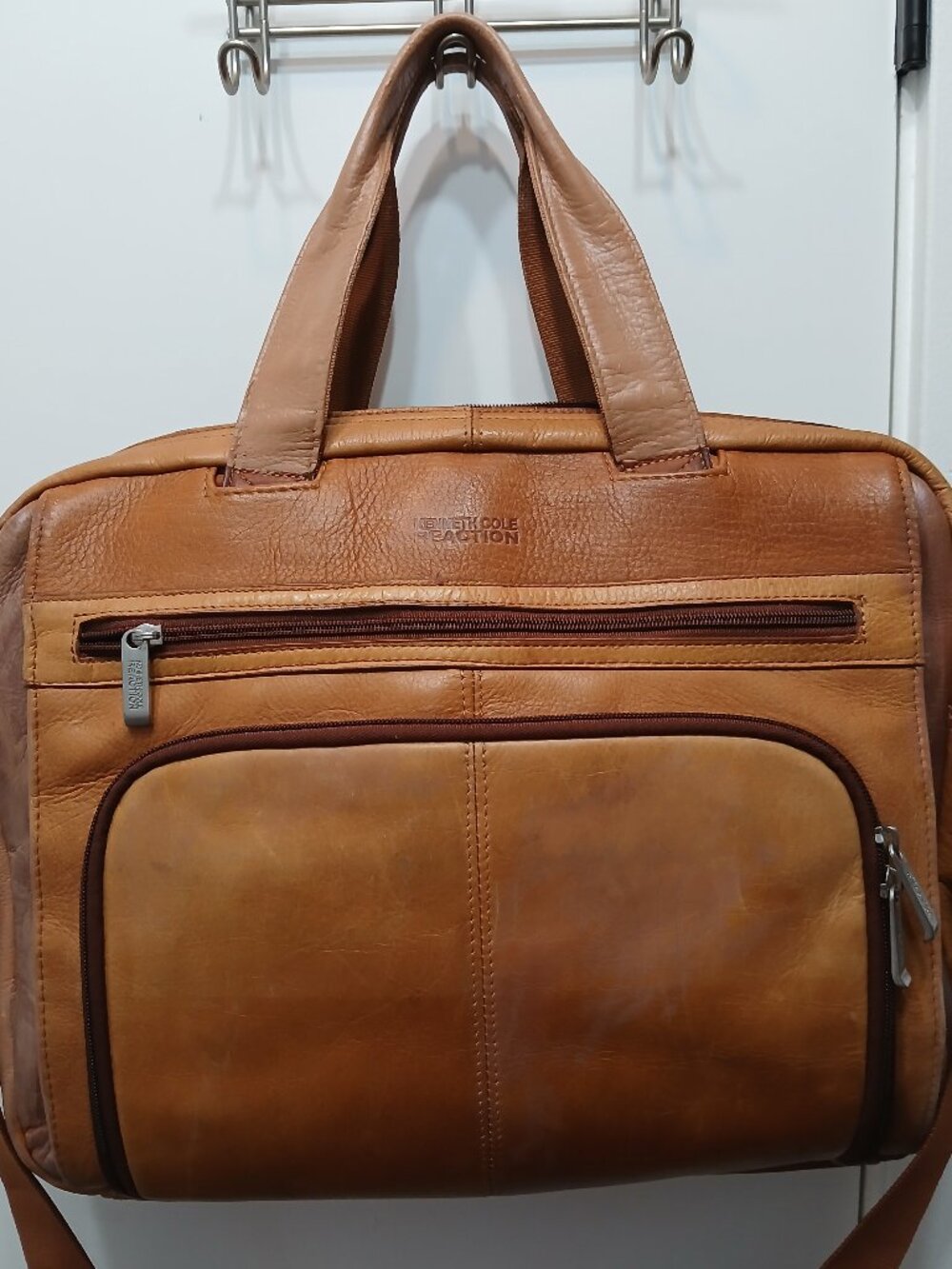 Kenneth Cole Leather Attache